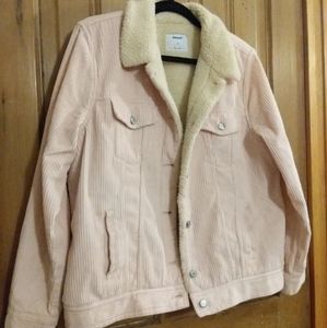 Baby Pink Velvet Jacket